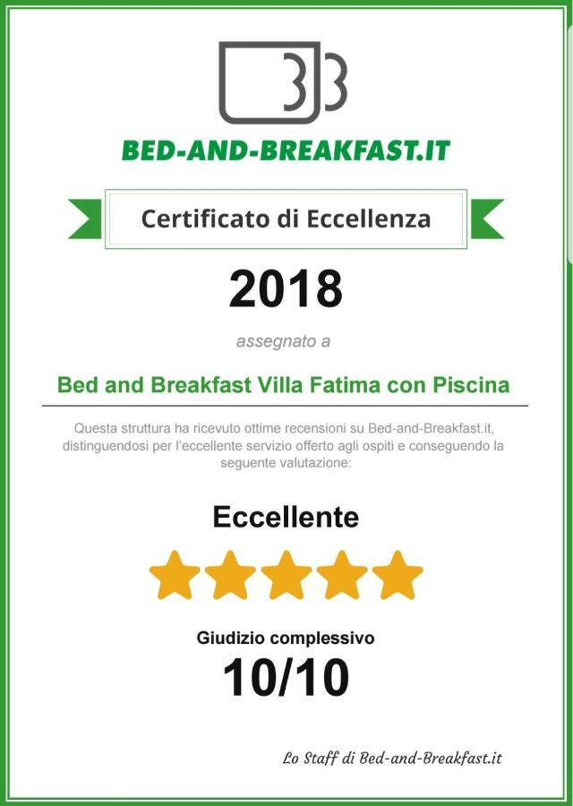 טרני Bed And Breakfast Villa Fatima מראה חיצוני תמונה
